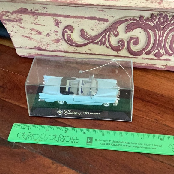 ⚜️  Vintage 1955 Cadillac El Dorado Die Cast 2000 New Ray still in case - Picture 2 of 16